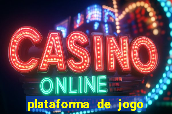 plataforma de jogo nova pagando